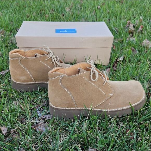 Rockport Beacon Buck Tan Leather Boots Size 8.5 Rockport Beacon Buck Tan Leather Boots Size 8.5 main image 3